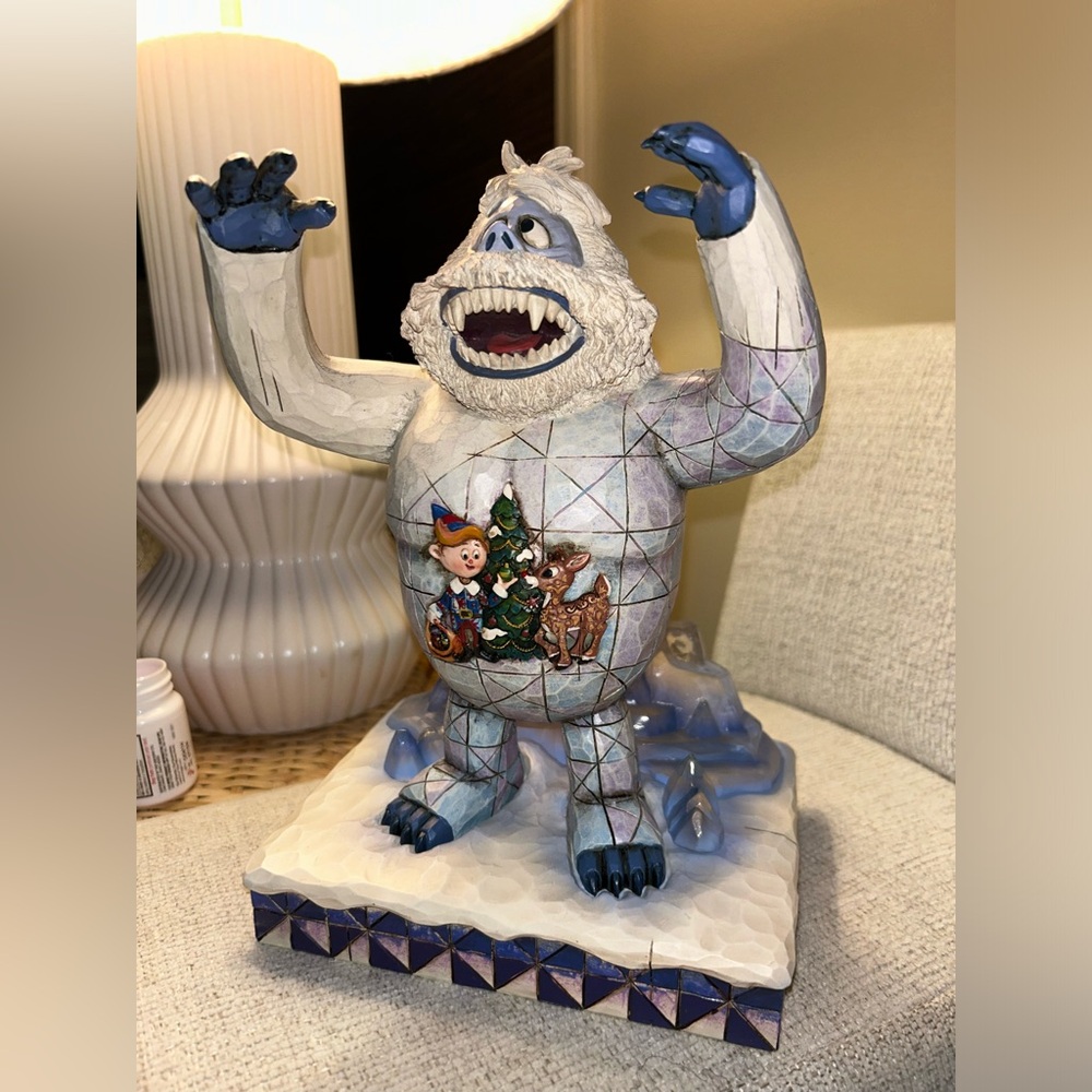 Jim Shore Traditions Rudolph The Red Nosed Reindeer Bumble & Hermey Enesco